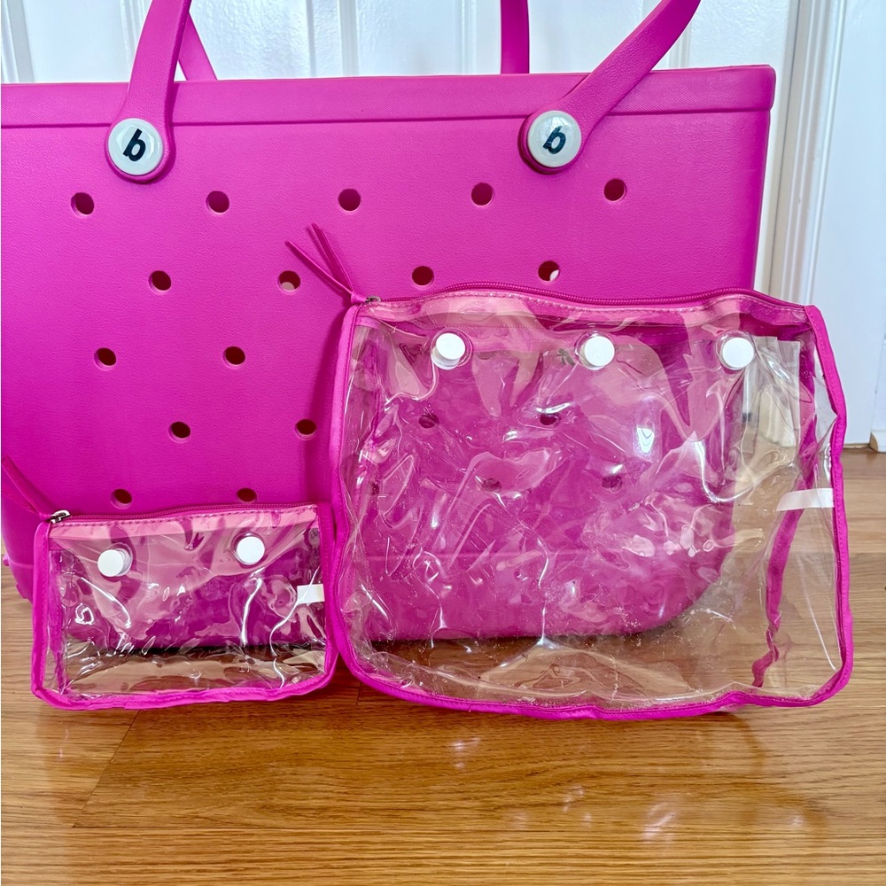 BOGG BAG Pink Tote Bag - Picture 3 of 4